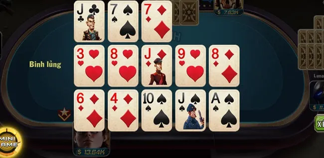 Giao diện bài mậu binh Five88