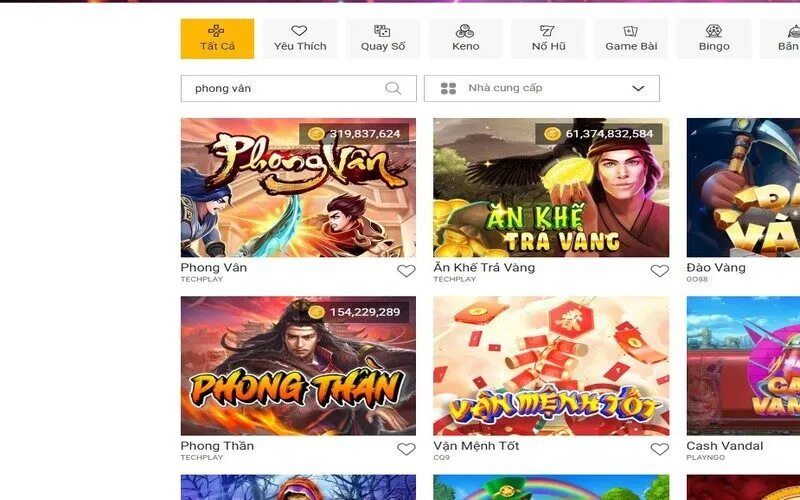 Ý tưởng và chủ đề game phong vân Five88