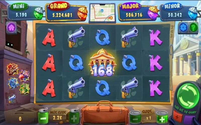 Tính năng nổi bật trong game Phi Vụ Hạt Dẻ Five88