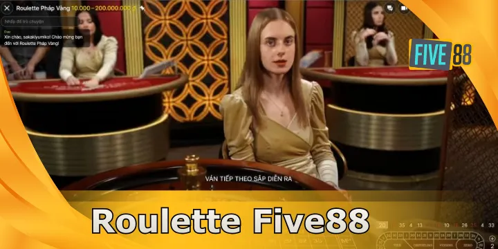 Roulette Five88 – Vòng quay may mắn chinh phục mọi mức thưởng