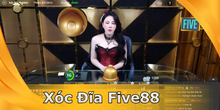 Xóc Đĩa Five88 – Đặt cược truyền thống trong không gian giải trí hiện đại